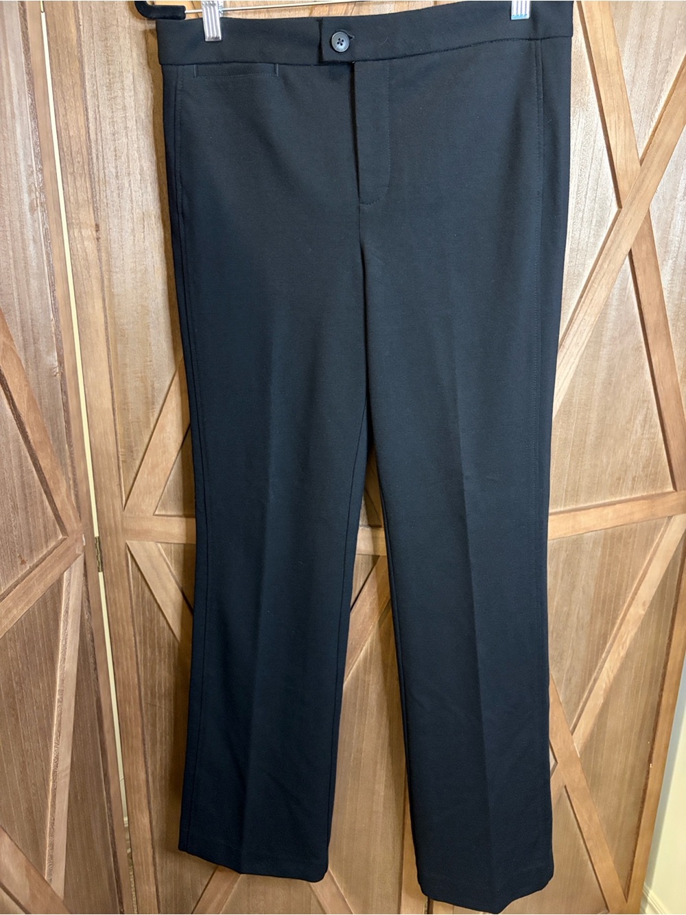 NYDJ Black Lift Tuck Technology Trouser Pants Size 8